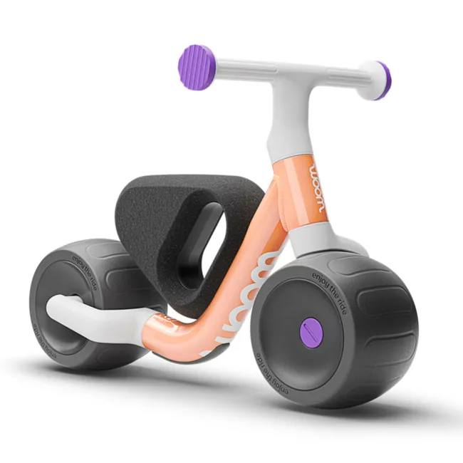 Rowerek biegowy samobalansujący Woom WOW Pop Peach 2026