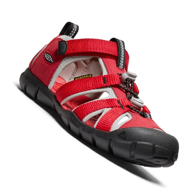 Buty sandały sportowe dziecięce Keen Seacamp II CNX Ribbon Red Alloy Youth 2026