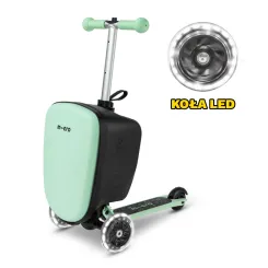 Hulajnoga z walizką Micro Luggage Junior Mint 2026